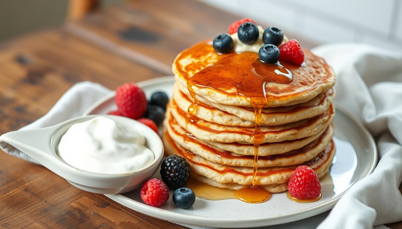 Buckwheat And Quinoa Flour Pancakes