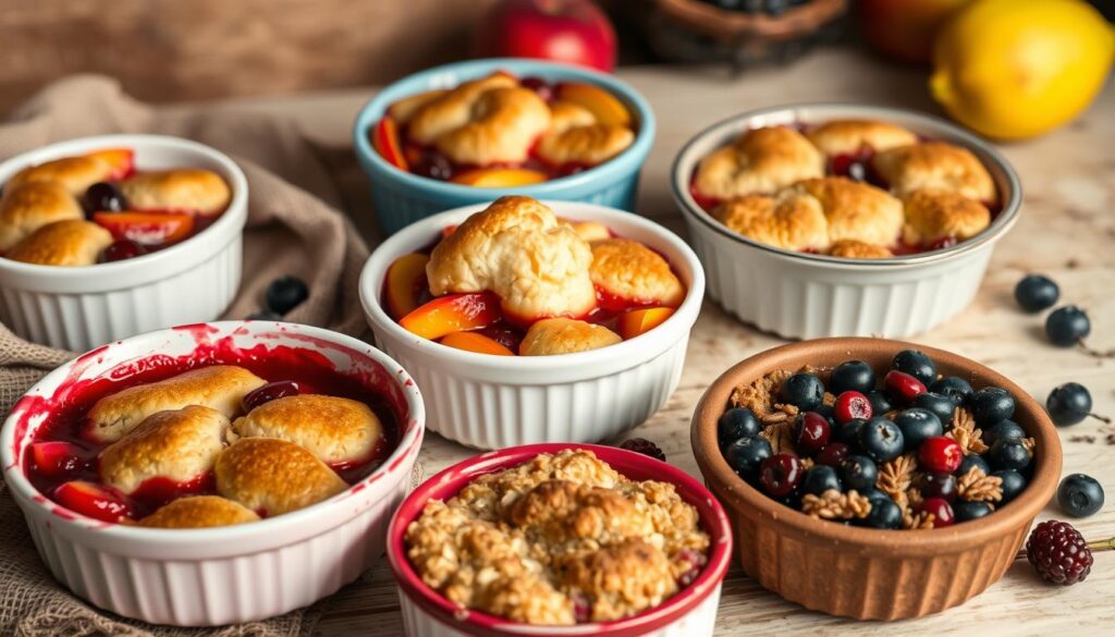 Fruit Cobbler Variations