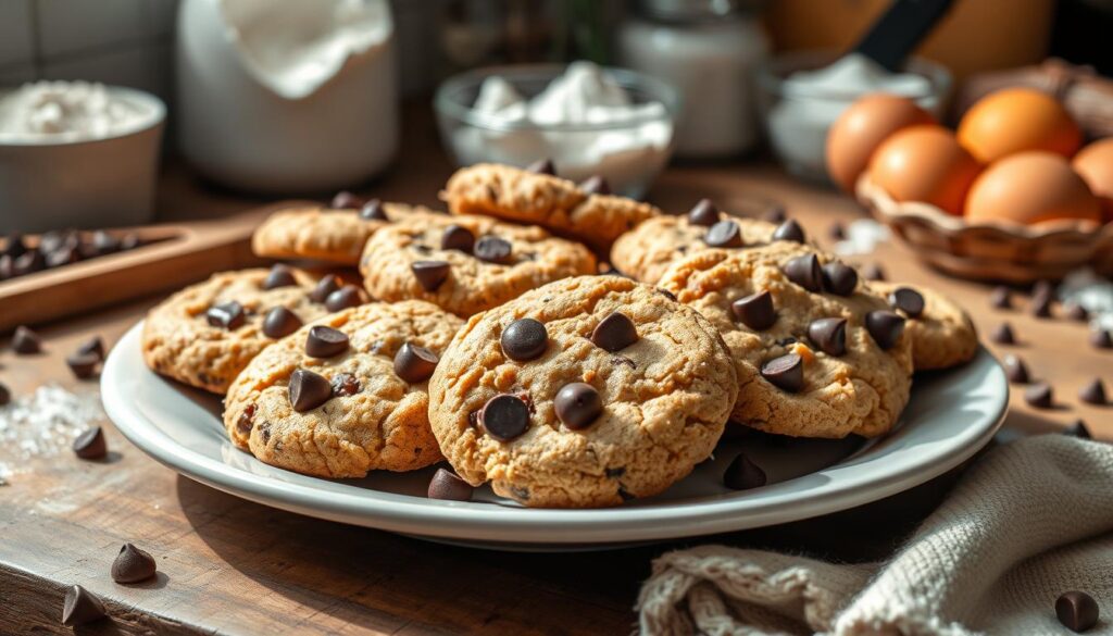 Homemade Crumbl Chocolate Chip Cookies